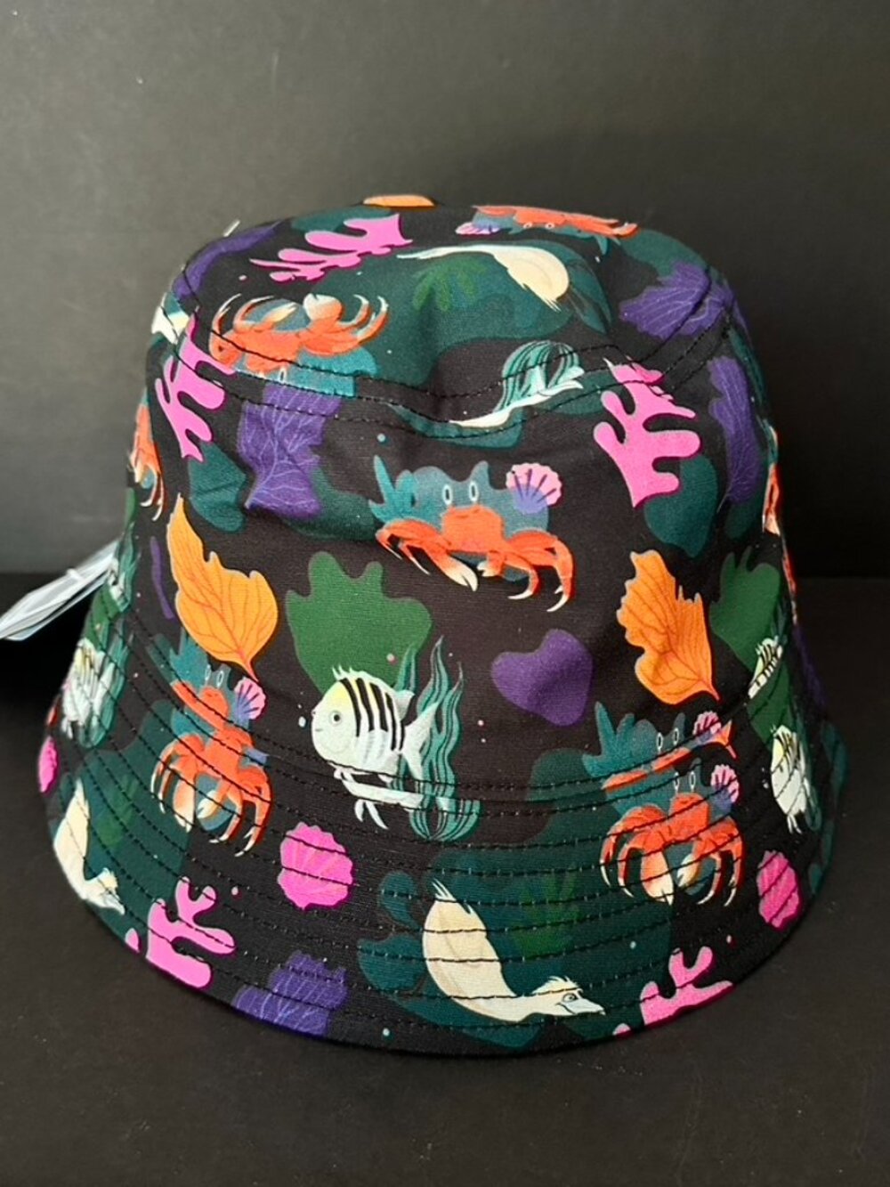 Disney The Little Mermaid Reversible Bucket Hat NEW